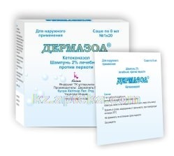 Купить ДЕРМАЗОЛ 2%  8 МЛ N1 ШАМПУНЬ цена