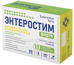Купить ЭНТЕРОСТИМ ФОРТЕ N30 КАПС 50% сг 06.25 цена