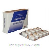 Купить ЦЕФЛОКС-500 0,5 N10 ТАБЛ цена