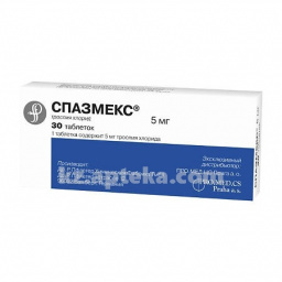 Купить СПАЗМЕКС 0,015N30 ТАБЛ цена