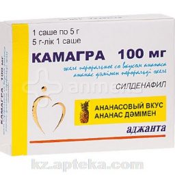 Купить КАМАГРА СО ВКУСОМ АНАНАСА 0,1 N1 ЖЕЛЕ цена