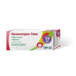 Купить ЛИЗИНОПРИЛ-ТЕВА 0,01 N50 ТАБЛ цена