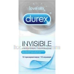 Купить ПРЕЗЕРВАТИВЫ DUREX INVISIBLE N12 цена