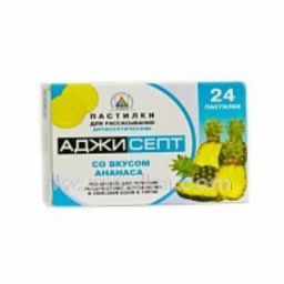Купить АДЖИСЕПТ СО ВКУСОМ АНАНАСА N24 ПАСТ цена