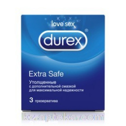 Купить ПРЕЗЕРВАТИВЫ DUREX EXTRA SAFE N3 цена