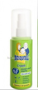 Купить MOSQUITALL УНИВЕРСАЛЬН ЗАЩИТА 100МЛ СПРЕЙ ОТ КОМАРОВ цена