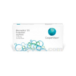 Купить КОНТАКТНЫЕ ЛИНЗЫ COOPER VISION BIOMEDICS 55 EVOLUTION ASPHERE 8,6 (-9.50) N6 цена