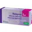 Купить НИПЕРТЕН 0,005 N30 ТАБЛ П/О цена