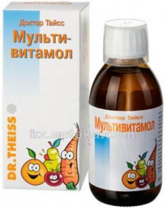 Купить МУЛЬТИВИТАМОЛ 200МЛ РАСТВОР Д.ТАЙСС цена
