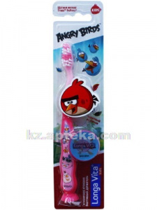 Купить LONGA VITA ДЕТ З/ЩЕТКА ANGRY BIRDS ОТ 5-И ЛЕТ AB-1 цена