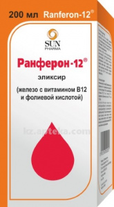 Купить РАНФЕРОН-12 ЭЛИКСИР 200МЛ ФЛ цена