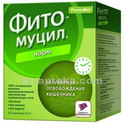 Купить ФИТОМУЦИЛ НОРМ 5,0 N30 ПОРОШОК цена