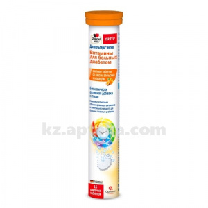 Купить ДОППЕЛЬГЕРЦ АКТИВ ВИТАМИНЫ Д/БОЛЬН ДИАБЕТ N15 ТАБЛ ШИПУЧИЕ цена