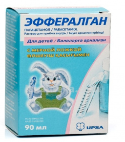 Купить ЭФФЕРАЛГАН ДЕТСКИЙ 90МЛ РАСТВОР цена