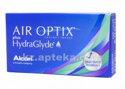 Купить КОНТАКТНЫЕ ЛИНЗЫ AIR OPTIX HYDRA GLYDE 3PK (-3,75) цена
