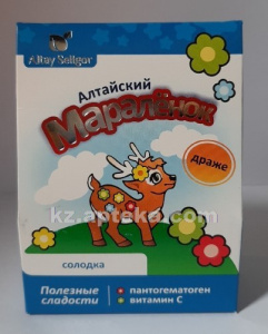 Купить АЛТАЙСКИЙ МАРАЛЕНОК ПАНТОГЕМАТ АСКОР КИСЛОТА СОЛОДКА 70,0 ДРАЖЕ цена