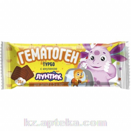 Купить ГЕМАТОГЕН ТУРБО С ИНУЛИНОМ ЛУНТИК 35,0 цена