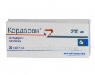 Купить КОРДАРОН 0,2 N30 ТАБЛ цена
