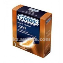 Купить ПРЕЗЕРВАТИВЫ CONTEX LIGHTS N3 цена