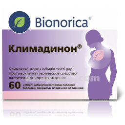 Купить КЛИМАДИНОН 0,02 N60 ТАБЛ, при менопаузе цена