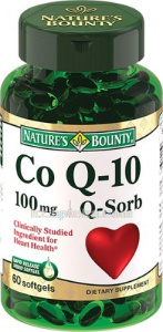 Купить КОЭНЗИМ Q-10 0,1 N60 КАПС NATURES BOUNTY цена