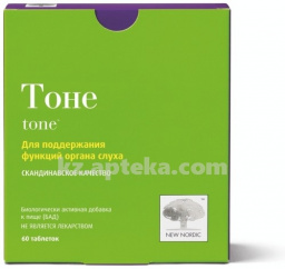 Купить NEW NORDIC TONE N60 ТАБЛ (Поддержка слуха) цена