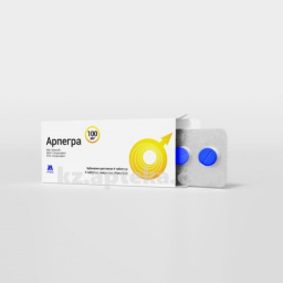 Купить АРПЕГРА 0,1 N4ТАБЛ П/О цена