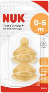 Купить NUK СОСКА FIRST CHOICE PLUS 0-6МЕС ЛАТЕКС M N2 10701236 цена