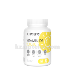 Купить УЛЬТРАСАППС ВИТАМИН D3 2000ME N60 МЯГКИЕ КАПС цена