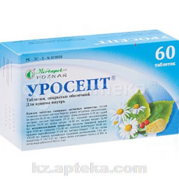 Купить УРОСЕПТ N60 ТАБЛ П/О цена