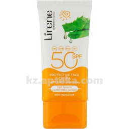 Купить LIRENE КРЕМ СОЛНЦЕЗАЩИТНЫЙ С АЛОЭ SPF50 50МЛ цена