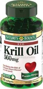 Купить МАСЛО КРИЛЯ 0,5 N30 КАПС NATURES BOUNTY цена