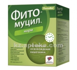 Купить ФИТОМУЦИЛ НОРМ 5,0 N30 ПОРОШОК цена
