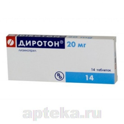 Купить ДИРОТОН 0,02 N14 ТАБЛ цена