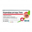 Купить КОРИНФАР РЕТАРД-ТЕВА 0,02 N30 ТАБЛ П/О цена
