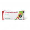 Купить КАРВЕДИЛОЛ-ТЕВА 0,0125 N30 ТАБЛ цена