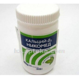 Купить КАЛЬЦИЙ Д3 МЯТА 0,5 N30 ТАБЛ ЖЕВАТ НИКОМЕД цена