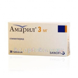Купить АМАРИЛ 0,003 N30 ТАБЛ цена