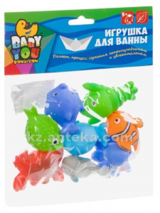Купить НАБОР ИГРУШЕК Д/ВАННЫ МОРСКИЕ ЖИТЕЛИ 2919919 цена