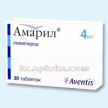 Купить АМАРИЛ 0,004 N30 ТАБЛ цена