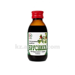 Купить КМ-БРУСНИКА 150,0 СИРОП цена