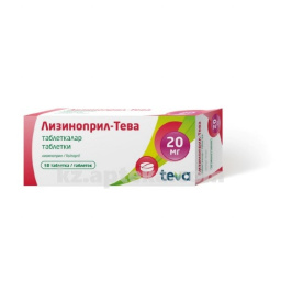 Купить ЛИЗИНОПРИЛ-ТЕВА 0,02 N50 ТАБЛ цена
