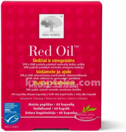 Купить NEW NORDIC РЕД ОЙЛ N60 КАПС ( Омега-3) цена
