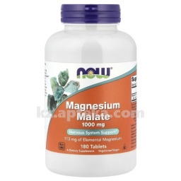 Купить NOW МАГНИЯ МАЛАТ 1000 МГ N180 ТАБЛ цена